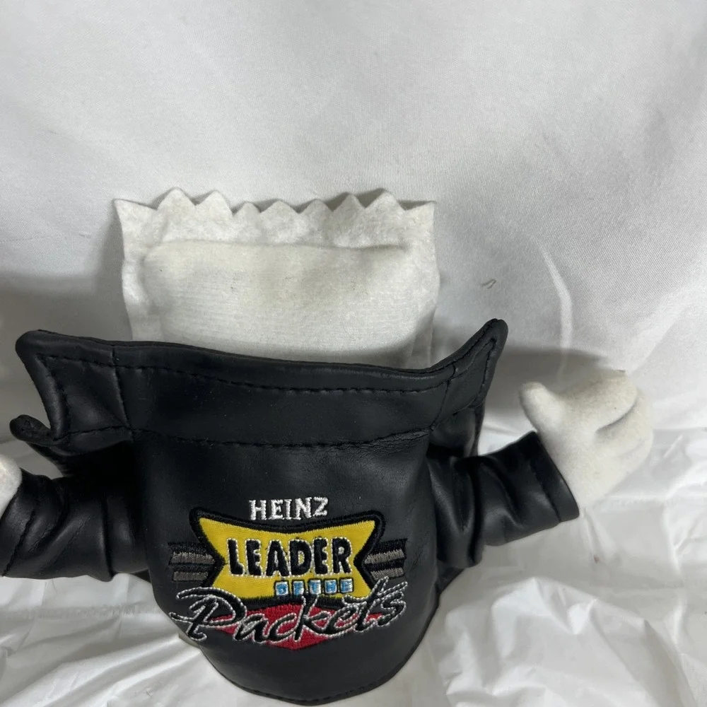 Heinz Ketchup Collectable Leader Of The Packets Cool‎ Leather Jacket Plush